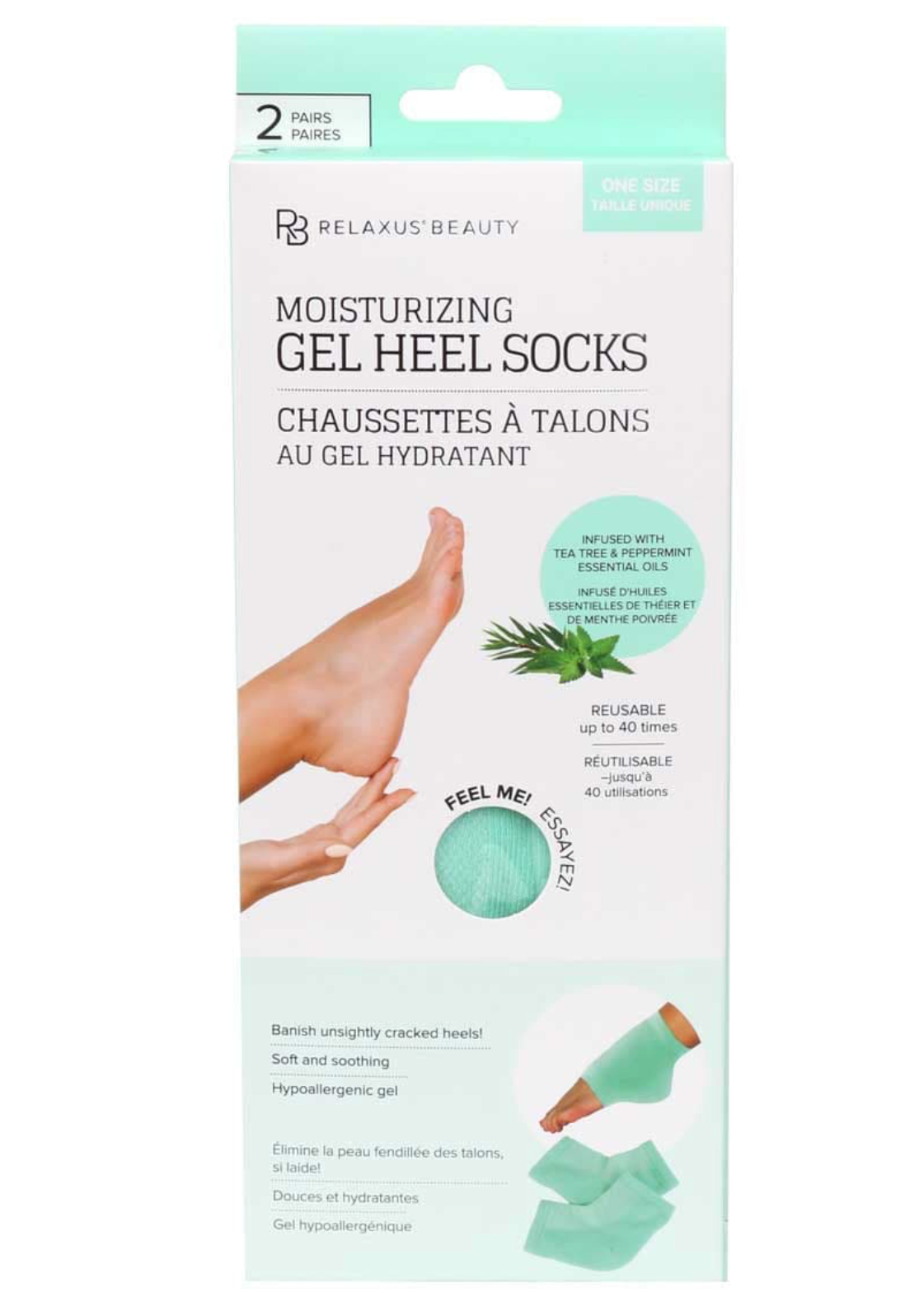 Moisturizing Gel Heel Socks