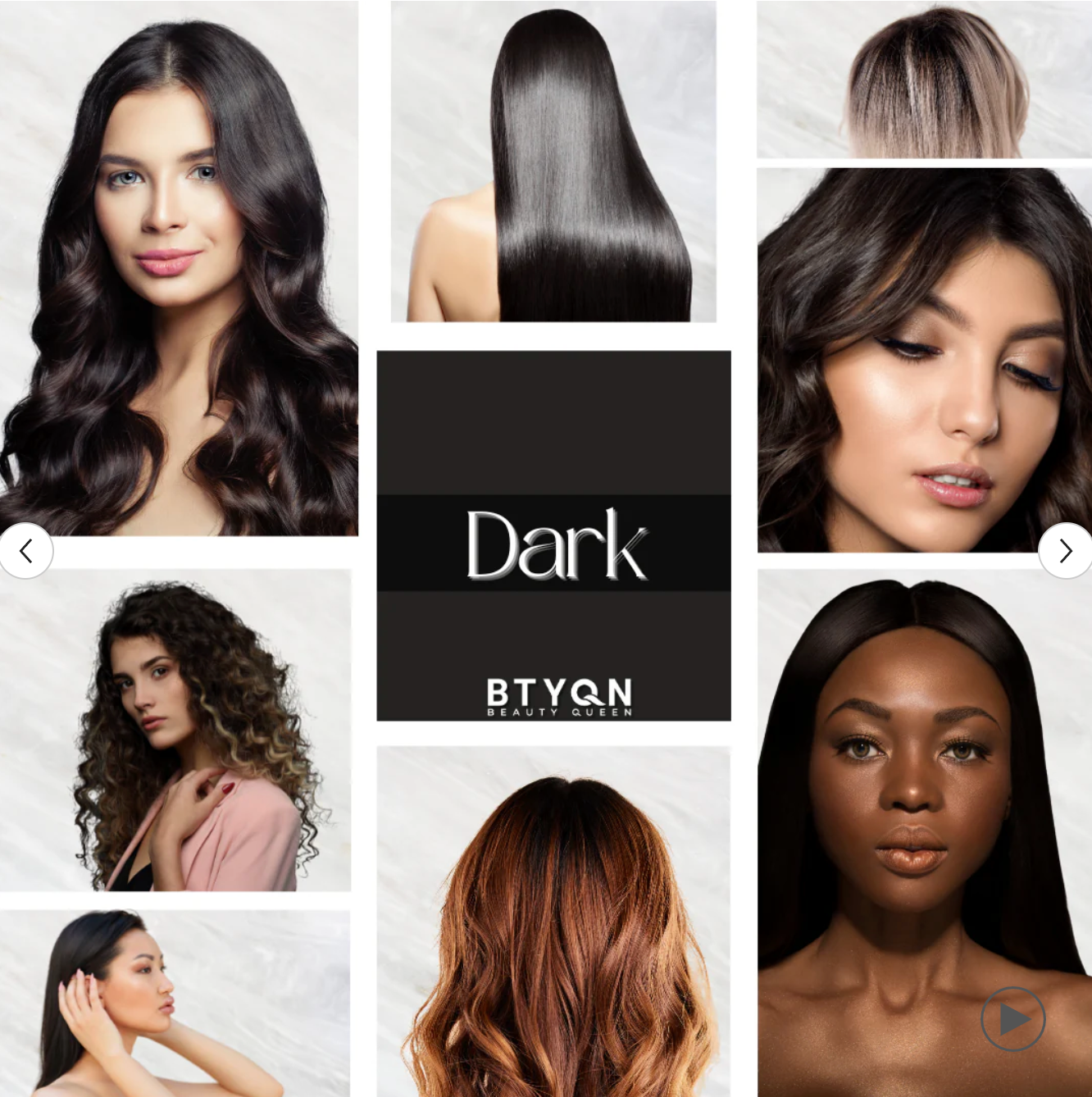 BTYQN Dry Drops | Dark | Hybrid Dry Shampoo System