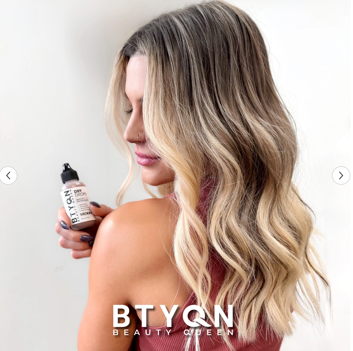 BTYQN Dry Drops | Medium | Hybrid Dry Shampoo System