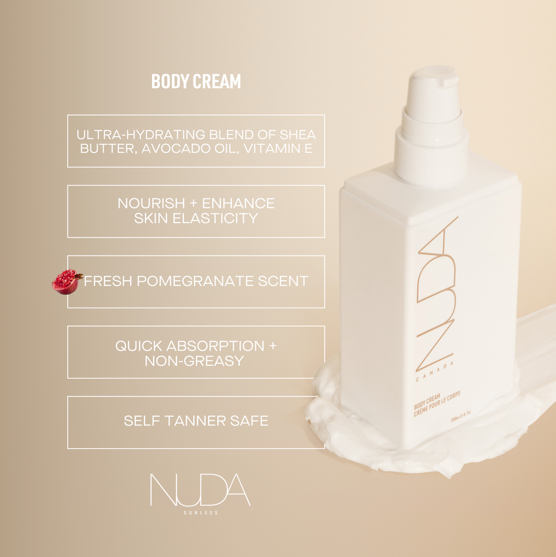 NUDA BODY CREAM | Exceptional Hydration