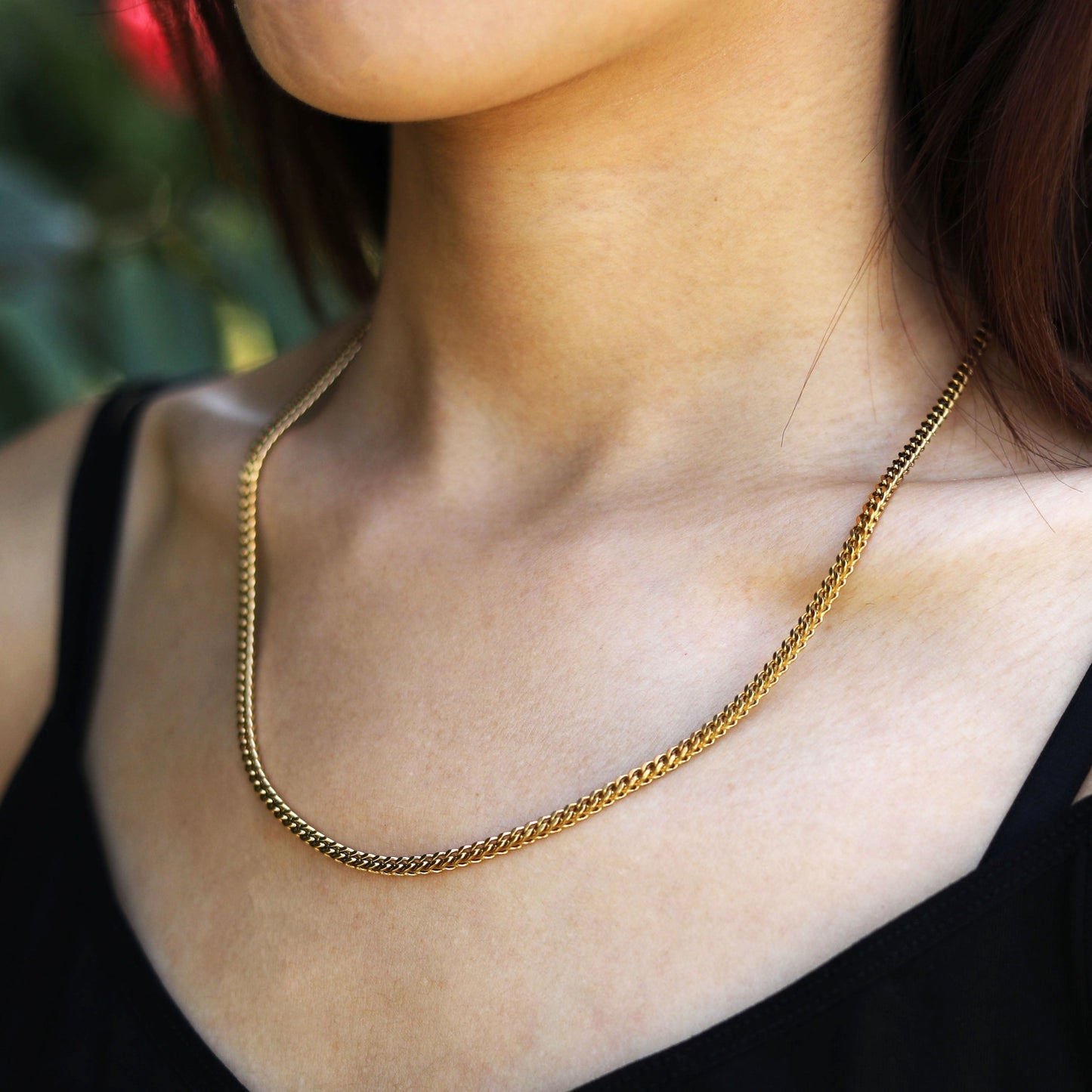 Hackney Nine CAMI Cuban Link Gold Chain Necklace