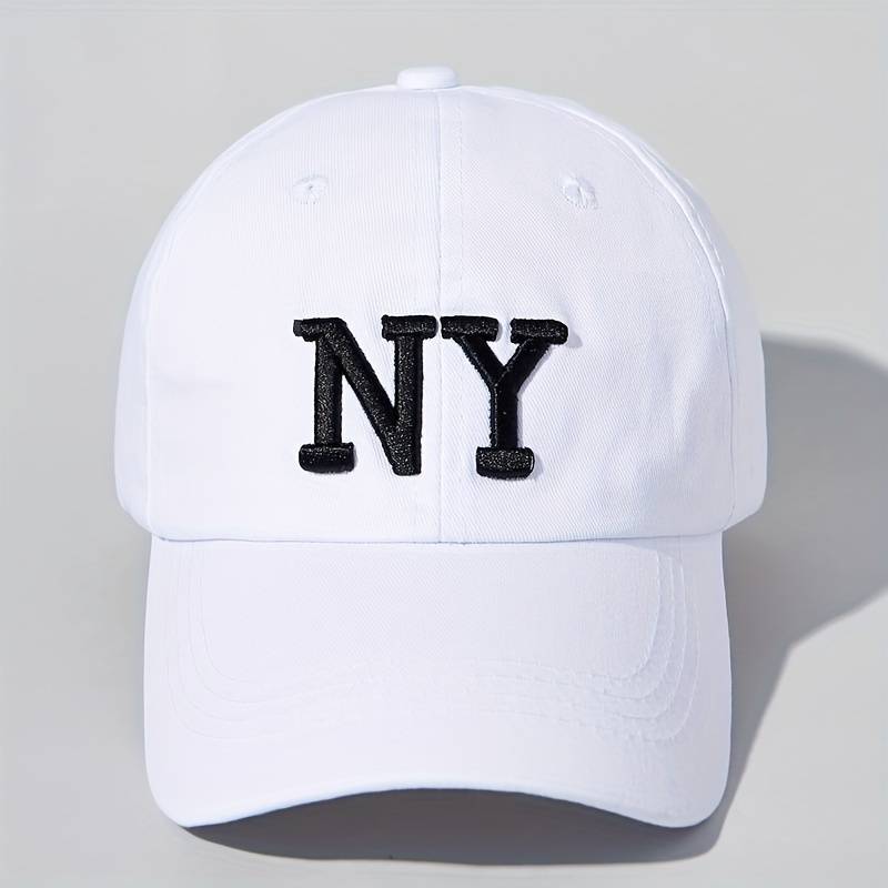 NY Embroidered Baseball Cap