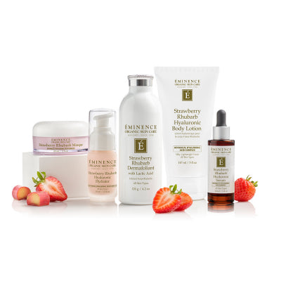 Strawberry Rhubarb Hyaluronic Serum | Replenishing and Hydrating Serum